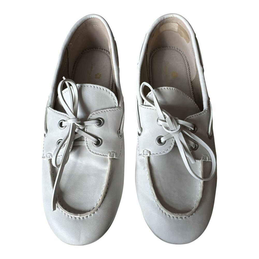 Tommy Bahama Women's Seafairer White Size 8.5M Slip On Flats Loafers